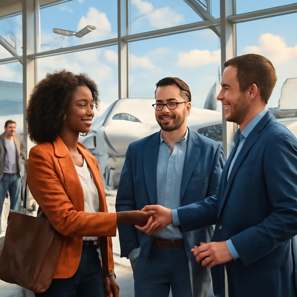 milhas para eventos de networking e integração