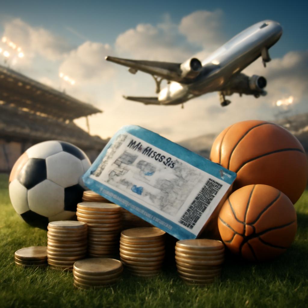 milhas para eventos esportivos