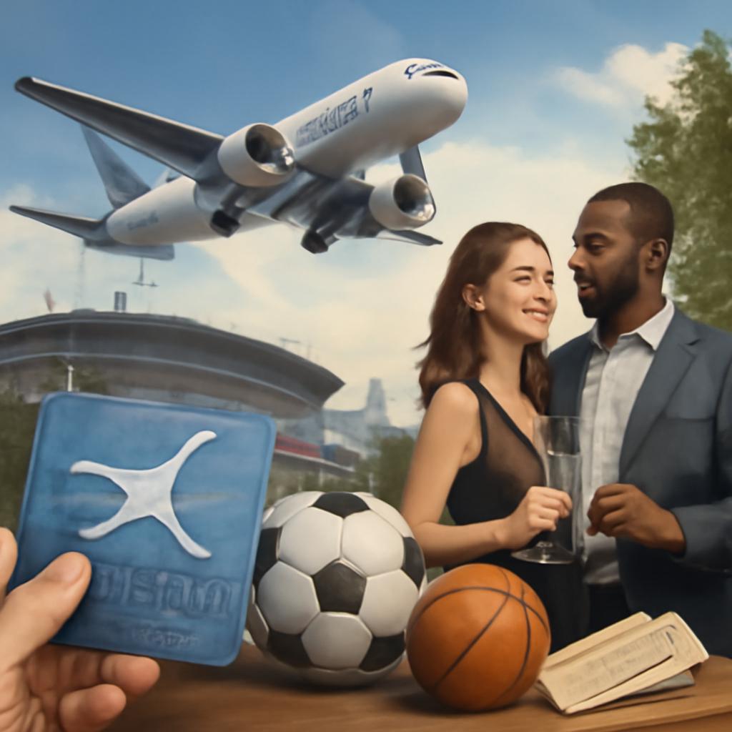 milhas para eventos esportivos e sociais