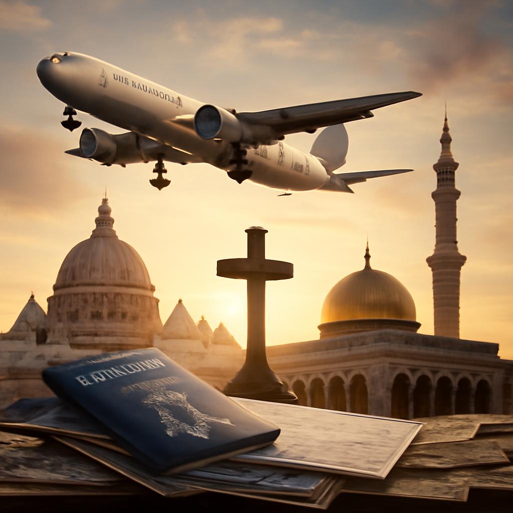 milhas para eventos religiosos
