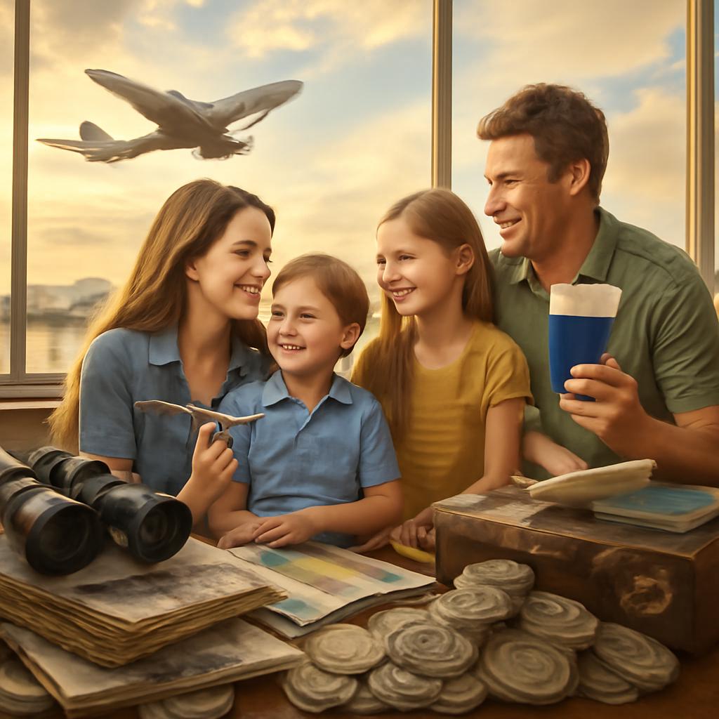 milhas para família