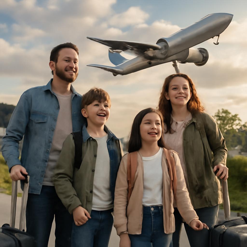 milhas para famílias