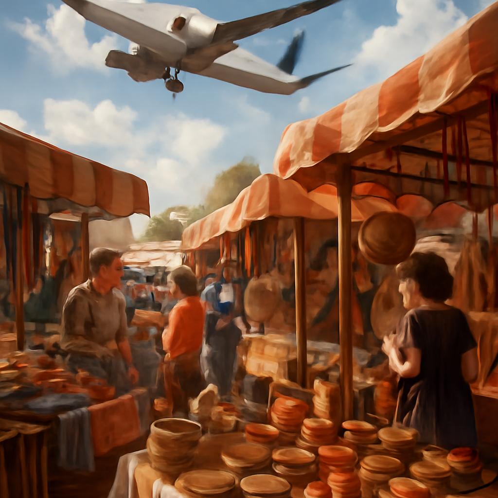milhas para feiras artesanais