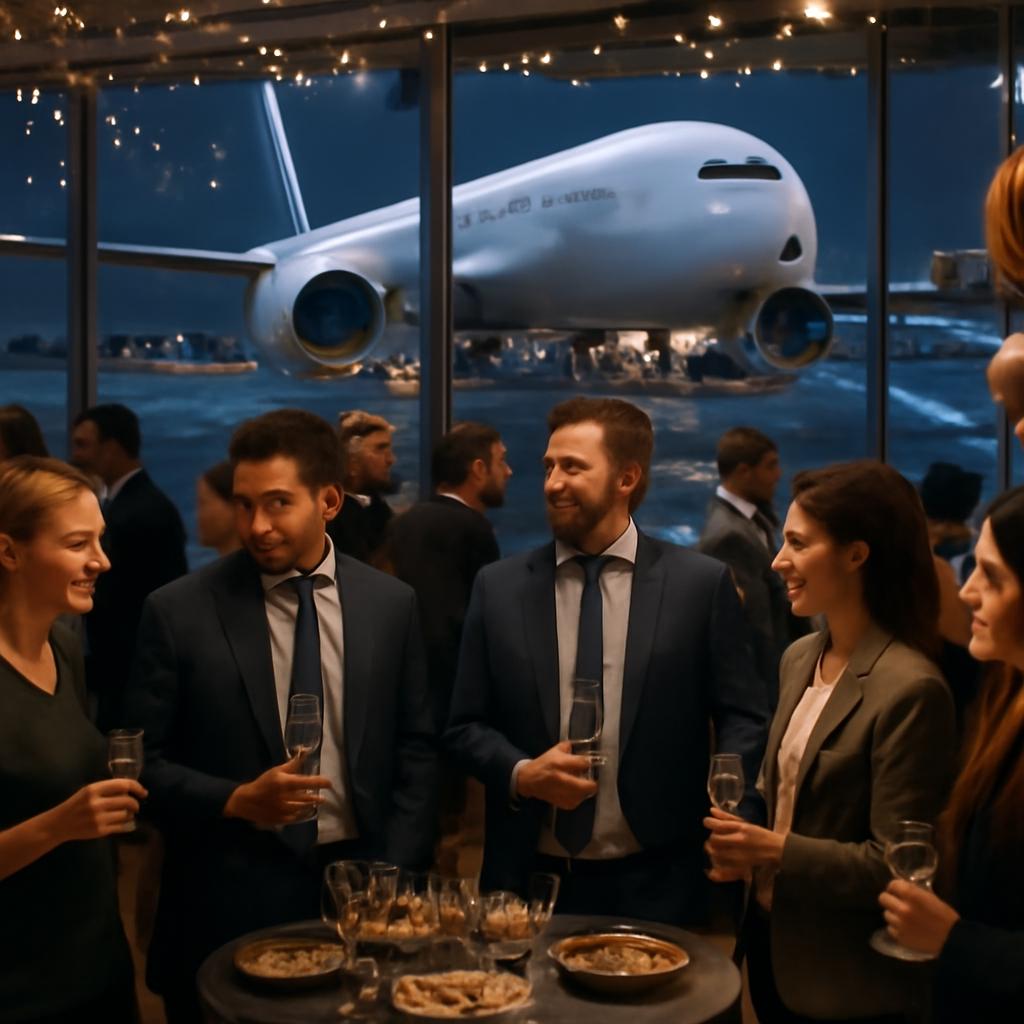 milhas para festas corporativas