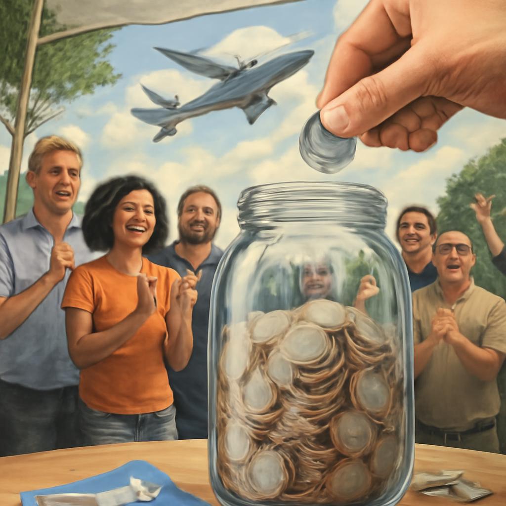 milhas para financiamento coletivo