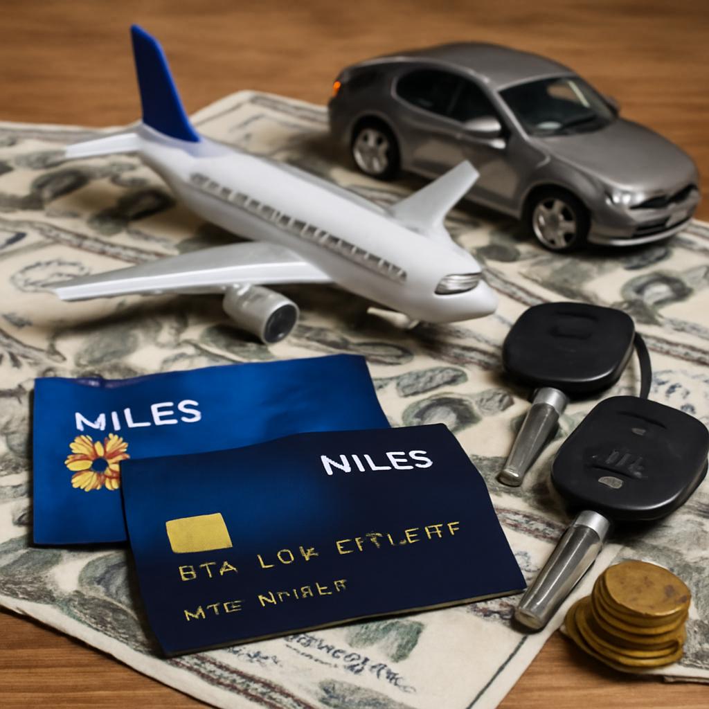 milhas para financiamento e leasing