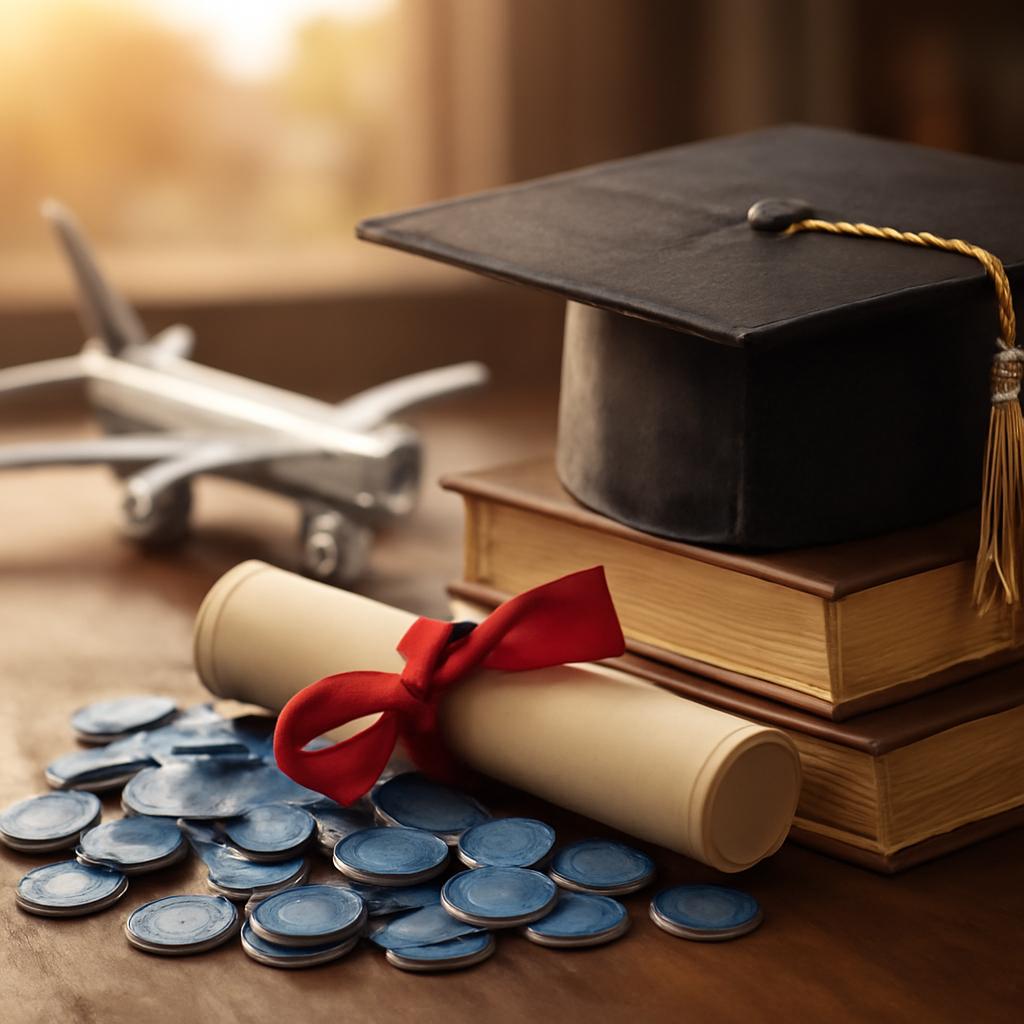 milhas para formação acadêmica
