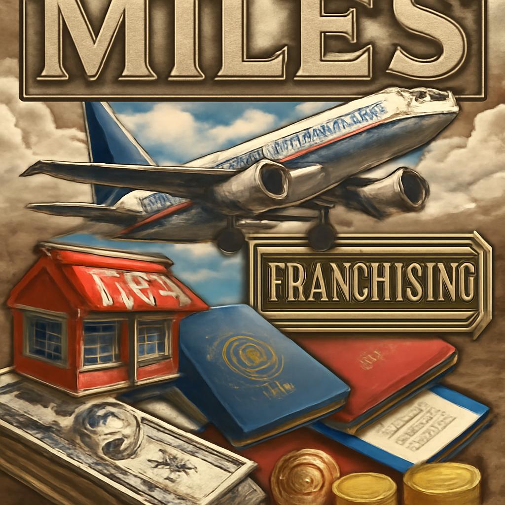 milhas para franchising