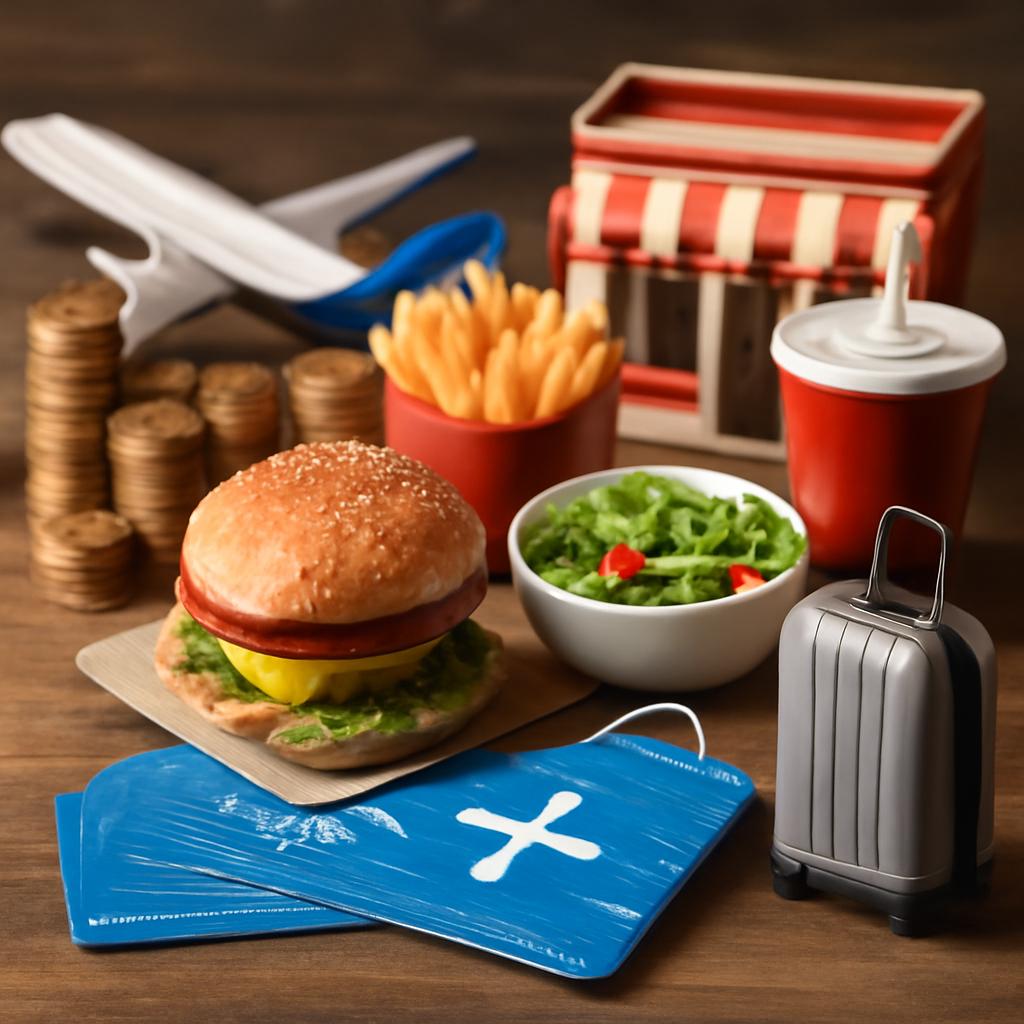 milhas para franquias de alimentação e bebidas