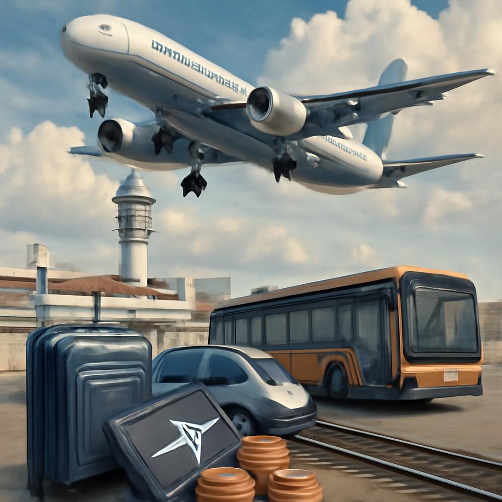 milhas para franquias de transporte