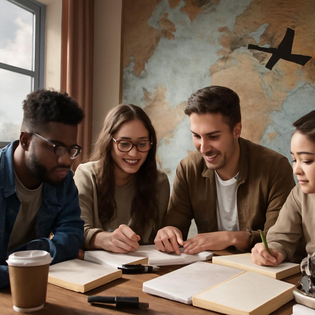 milhas para grupos de estudo
