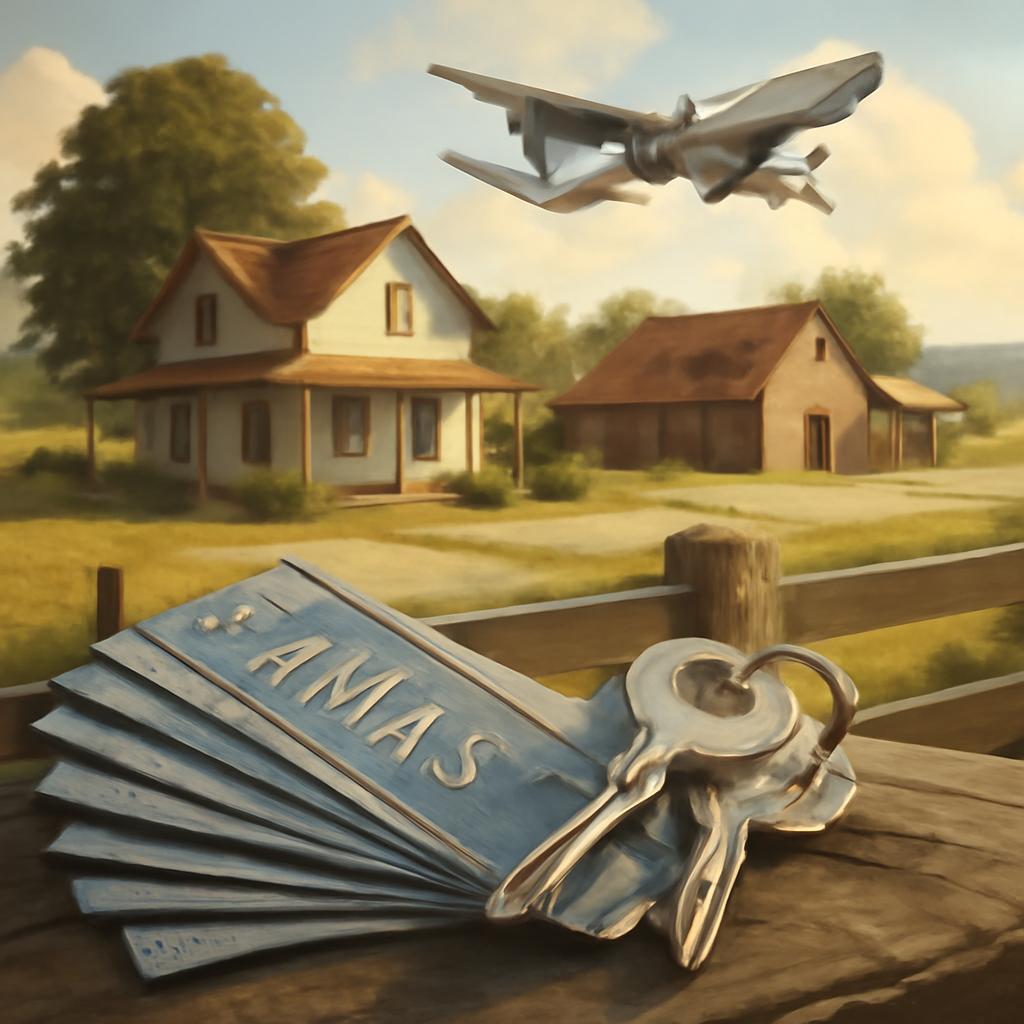 milhas para imóveis rurais