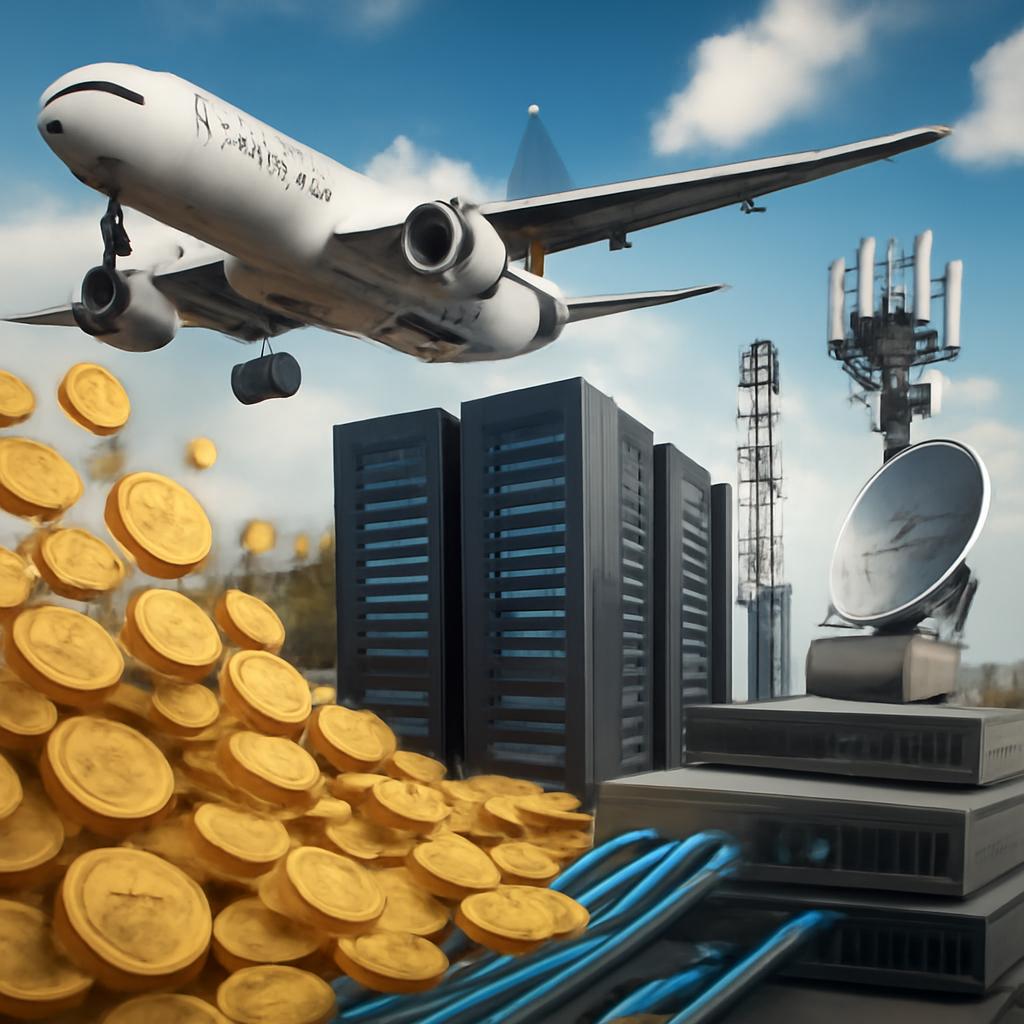 milhas para infraestruturas tecnológicas