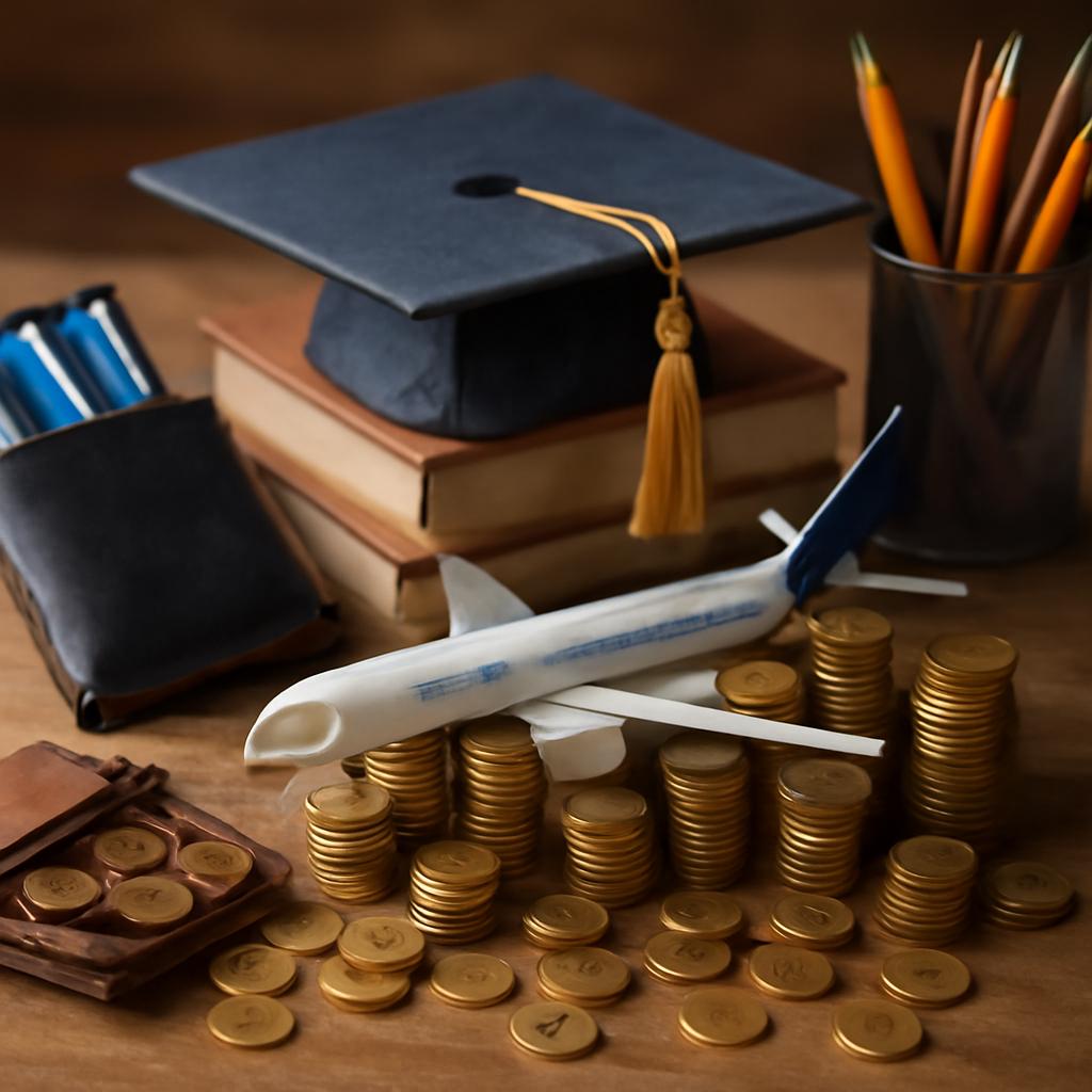 milhas para investimento educacional