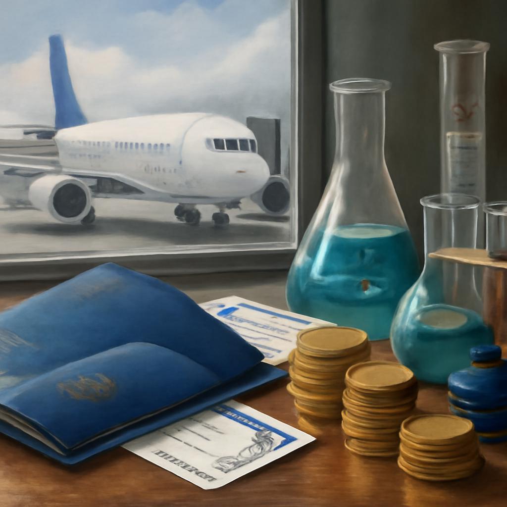 milhas para laboratório
