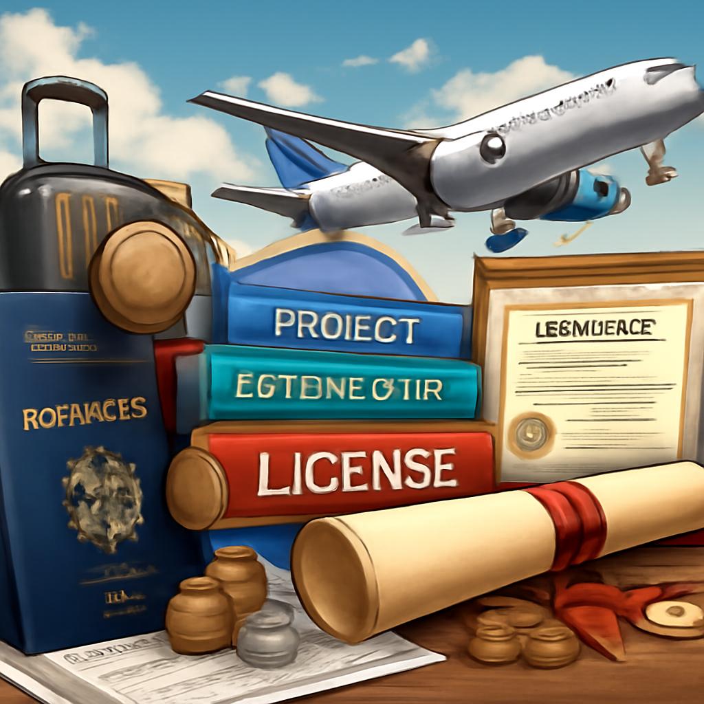 milhas para licenciamento e certificações