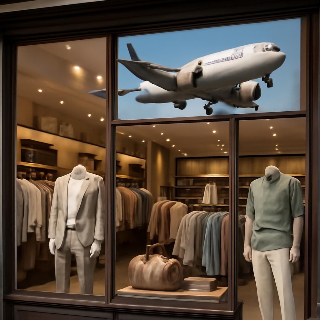 milhas para lojas de roupa