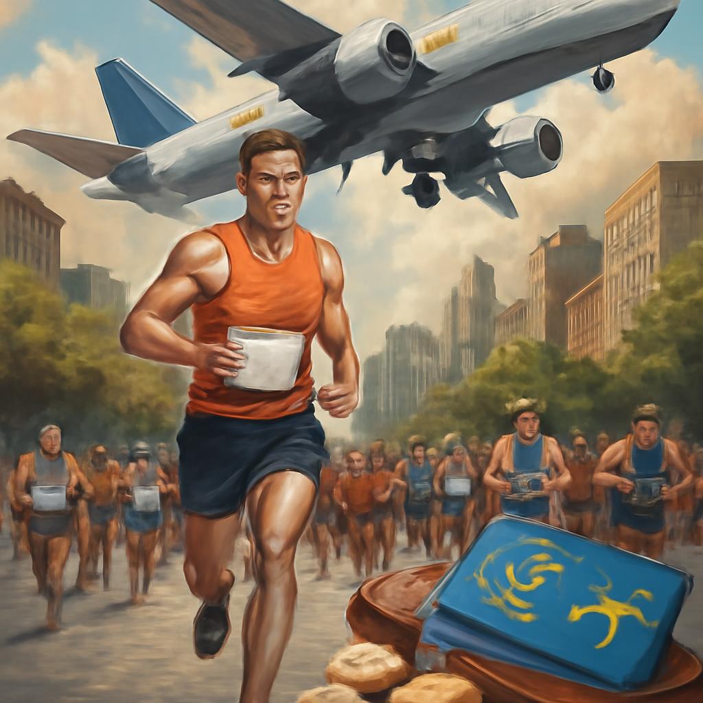 milhas para maratonas de rua