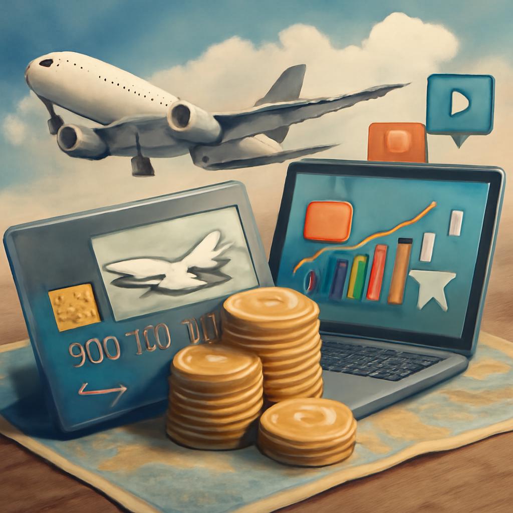 milhas para marketing e publicidade digital
