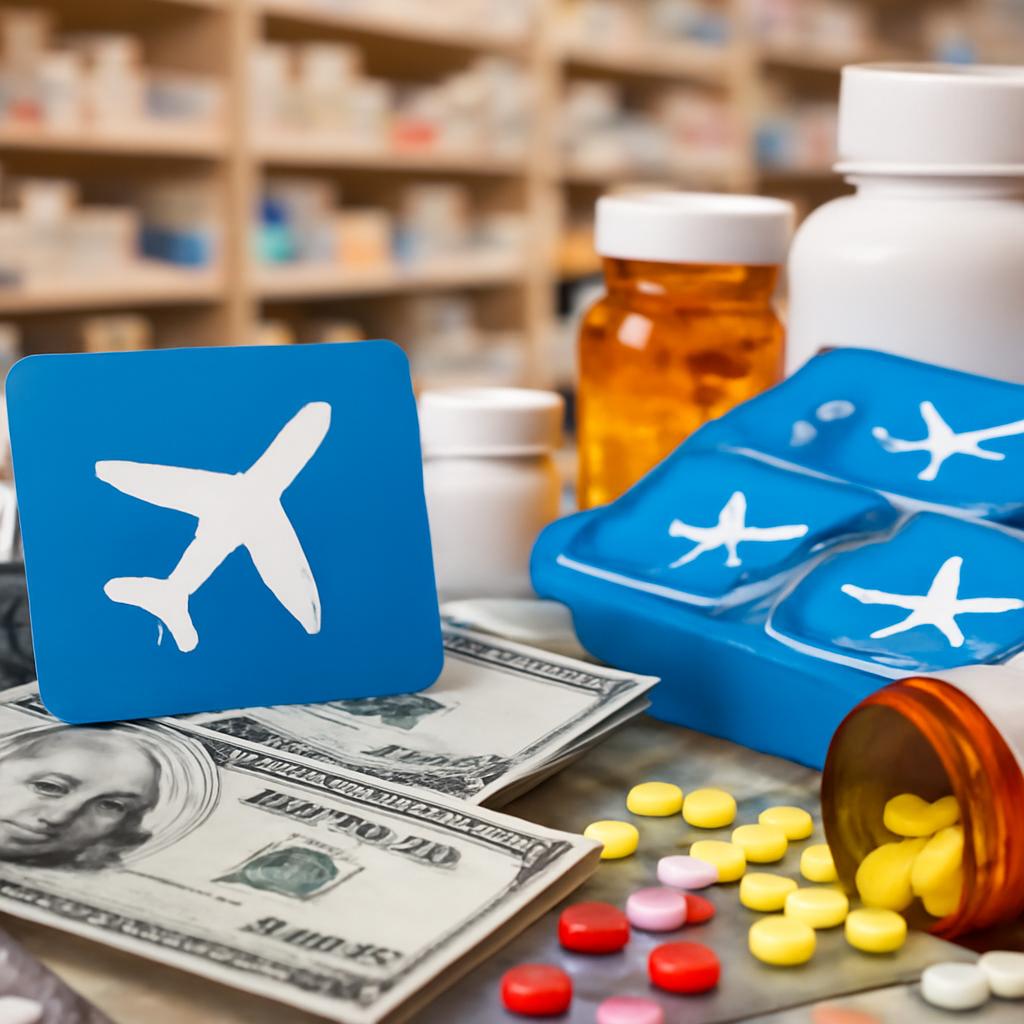 milhas para medicamentos e farmácias