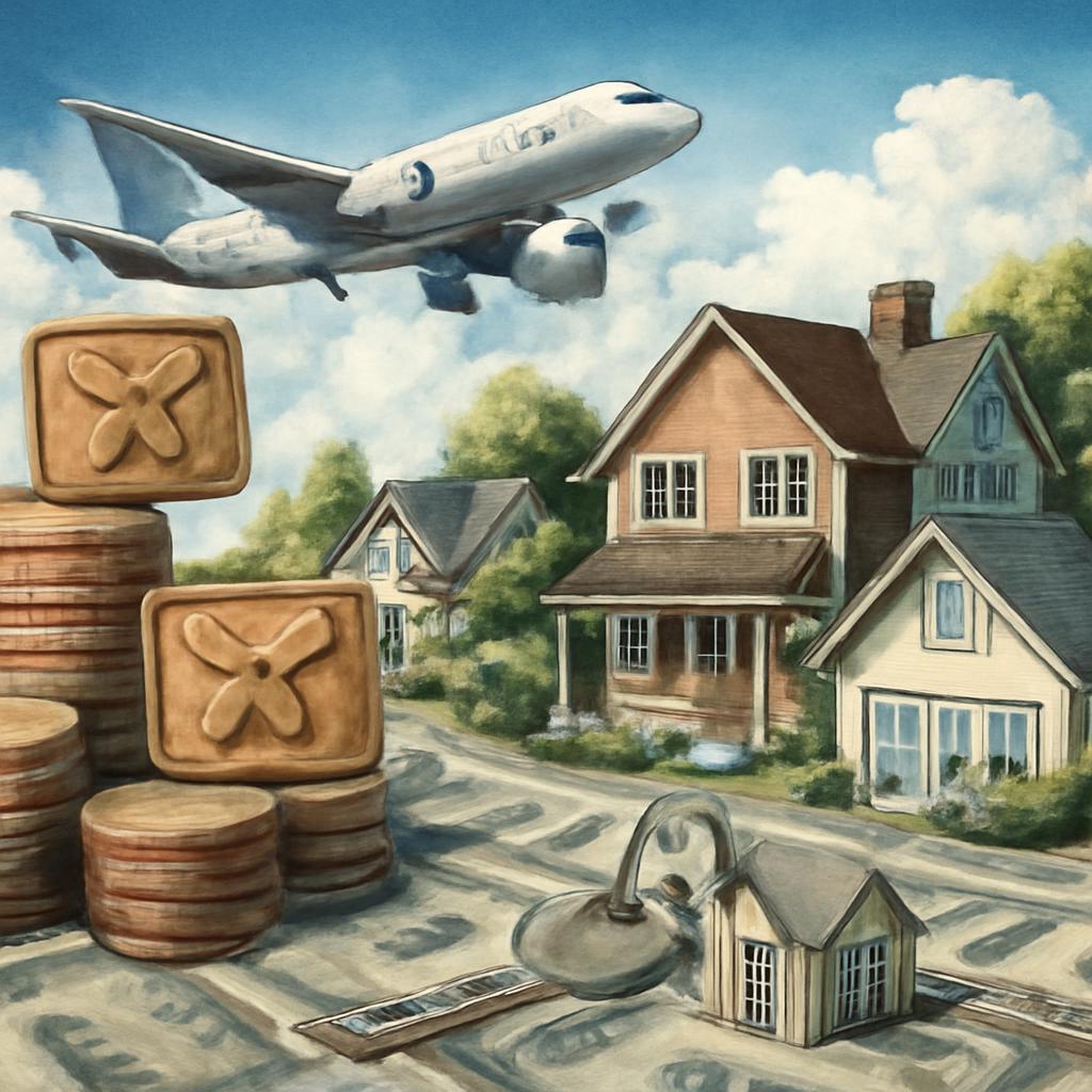 milhas para mercado imobiliário