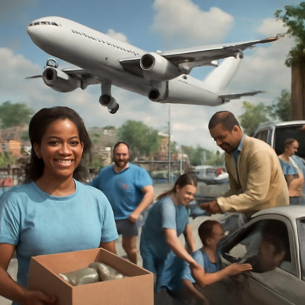 milhas para mobilizações comunitárias