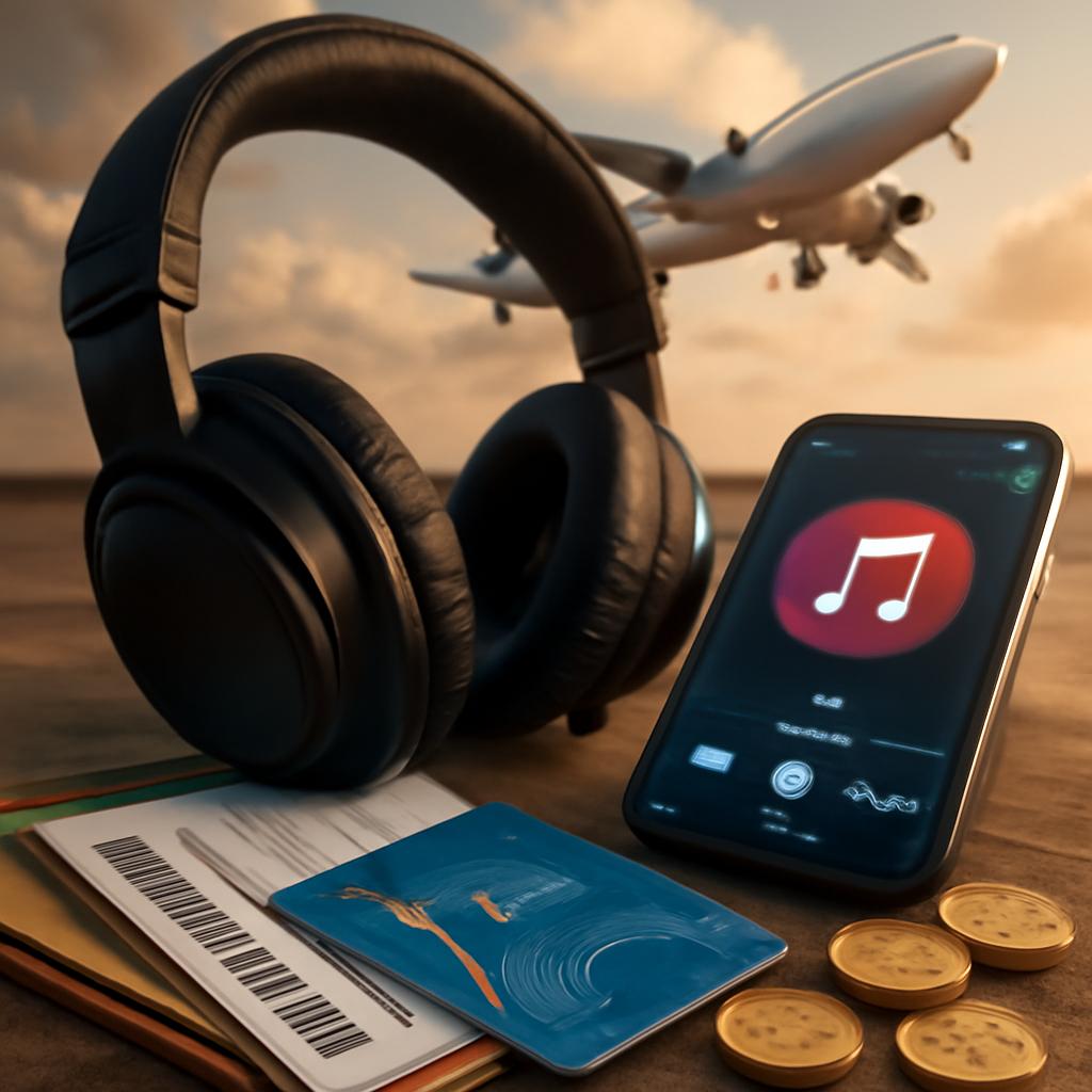milhas para música online