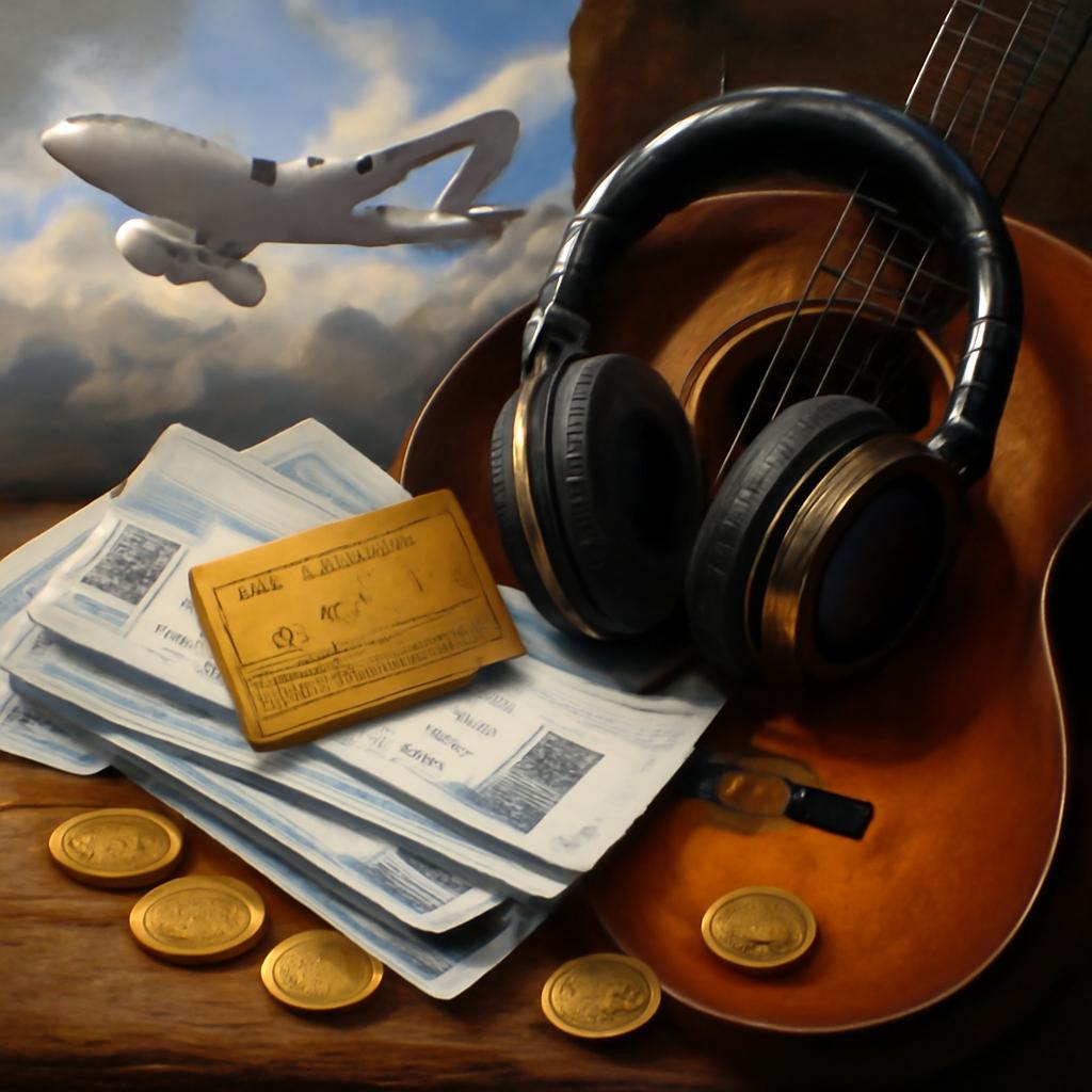 milhas para musicas