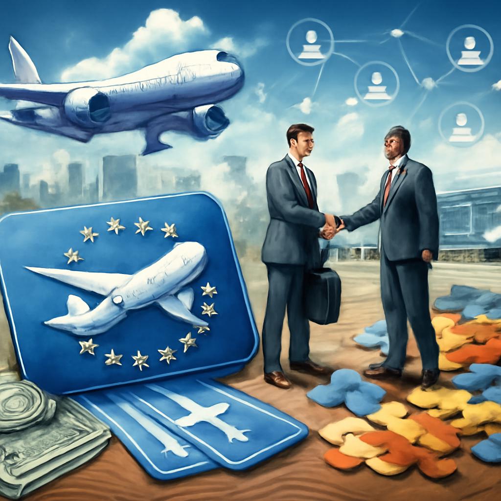 milhas para networking