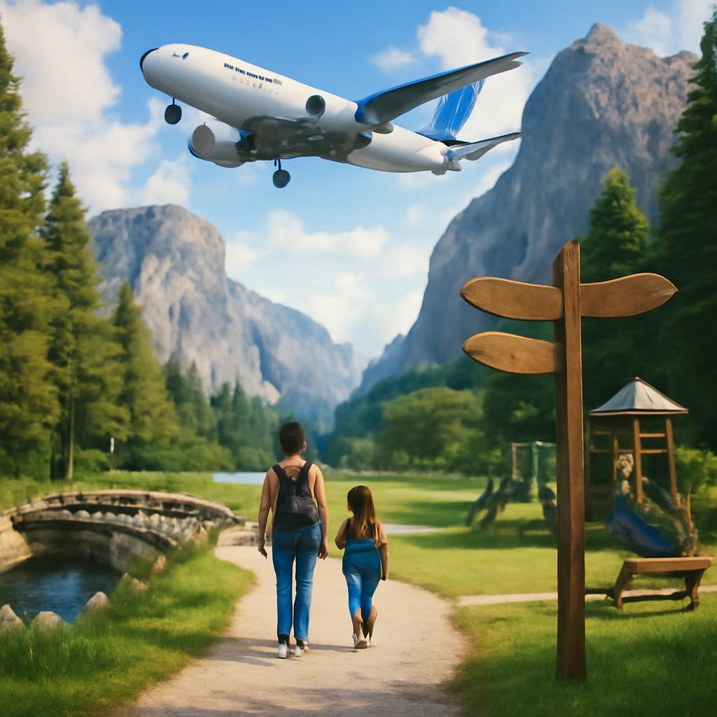 milhas para parques e áreas recreativas