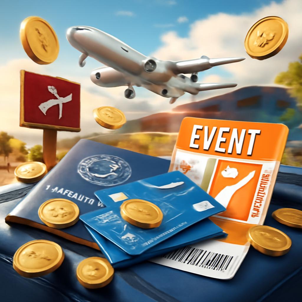 milhas para participação em eventos