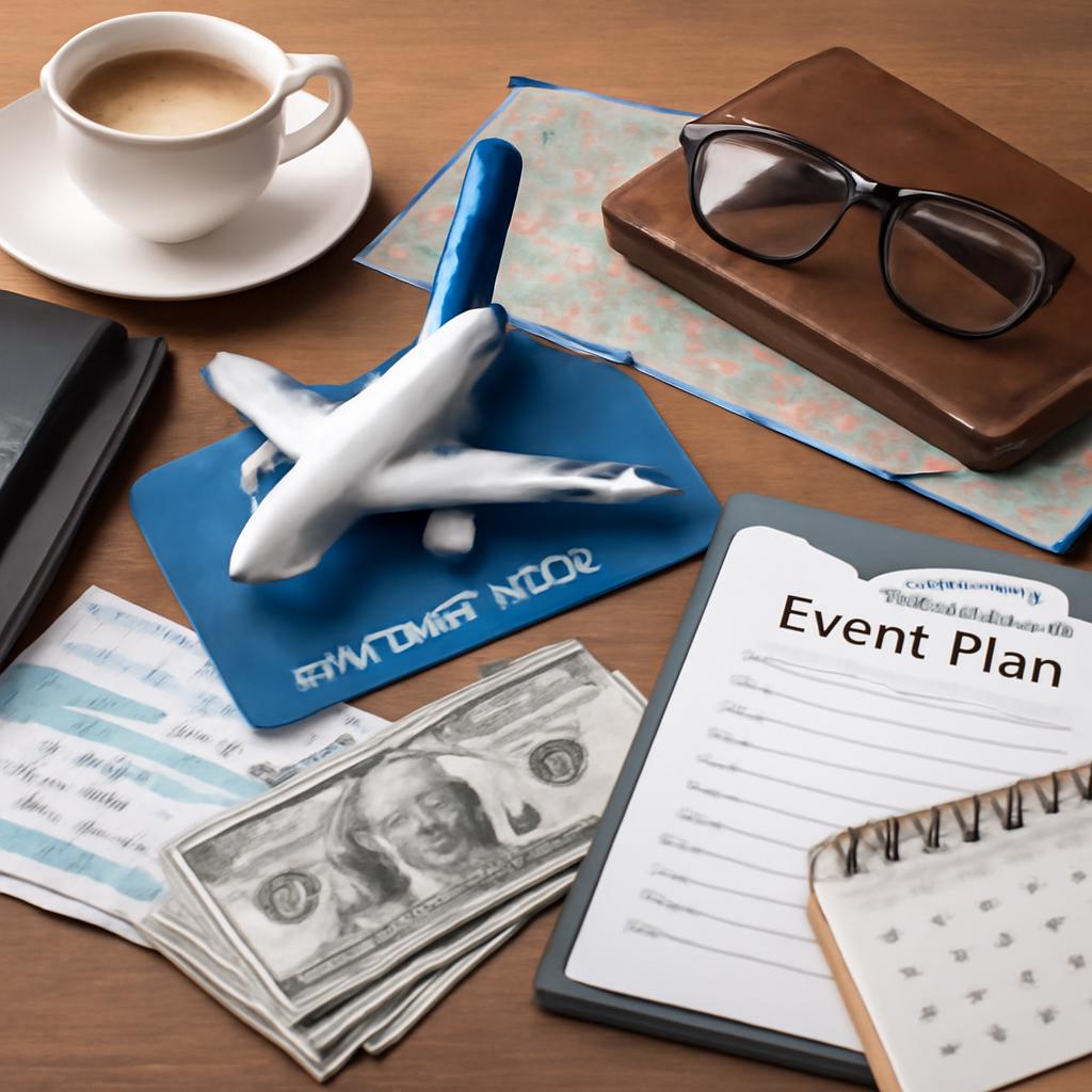 milhas para planejamento de eventos