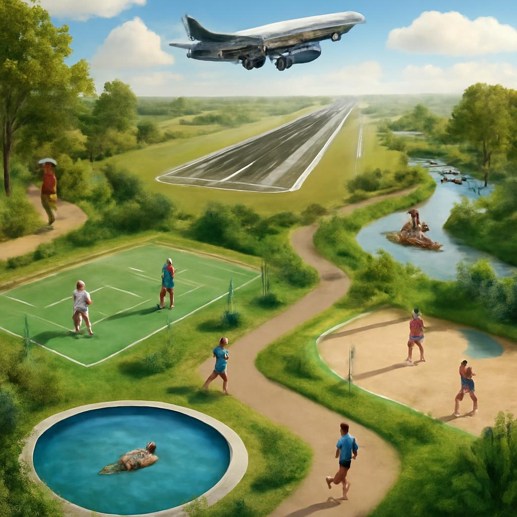 milhas para práticas esportivas e recreativas