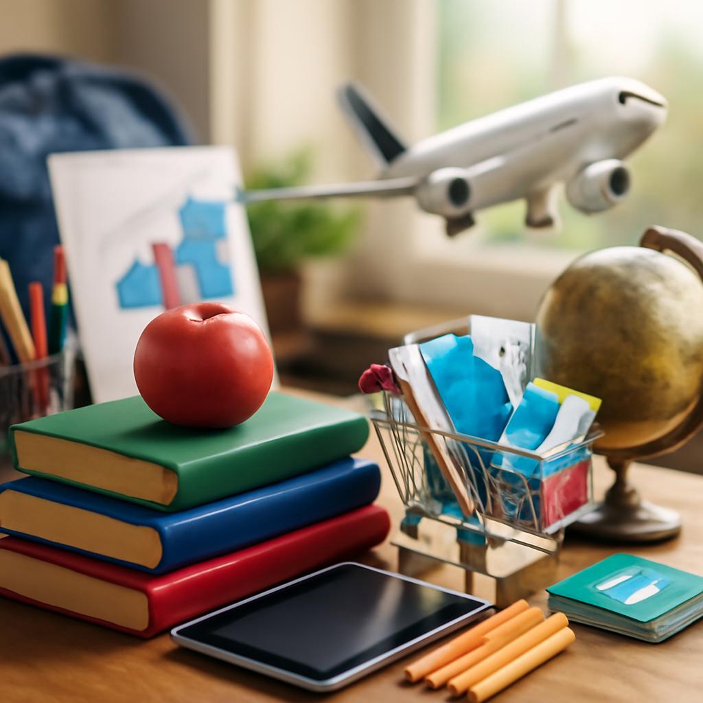 milhas para produtos de educação