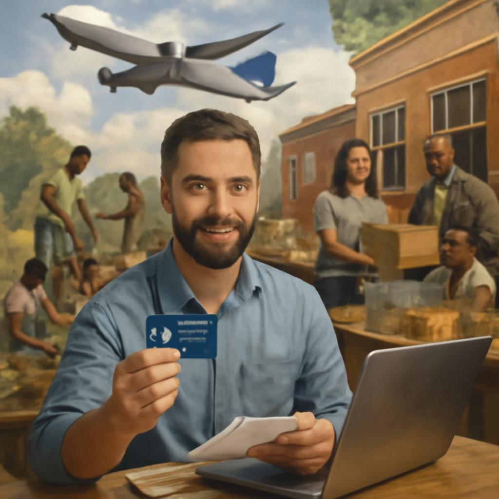 milhas para programas comunitários e sociais
