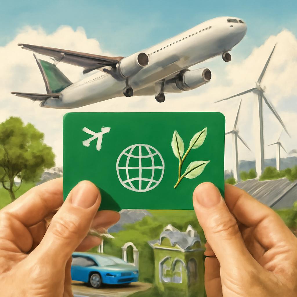 milhas para programas de sustentabilidade