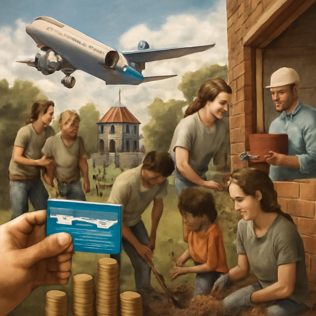 milhas para projetos de integração social