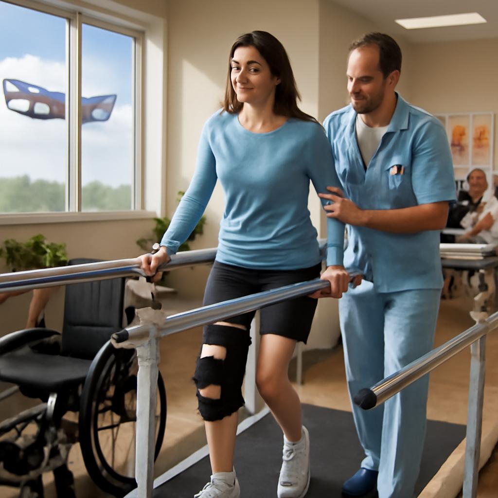 milhas para reabilitação e fisioterapia