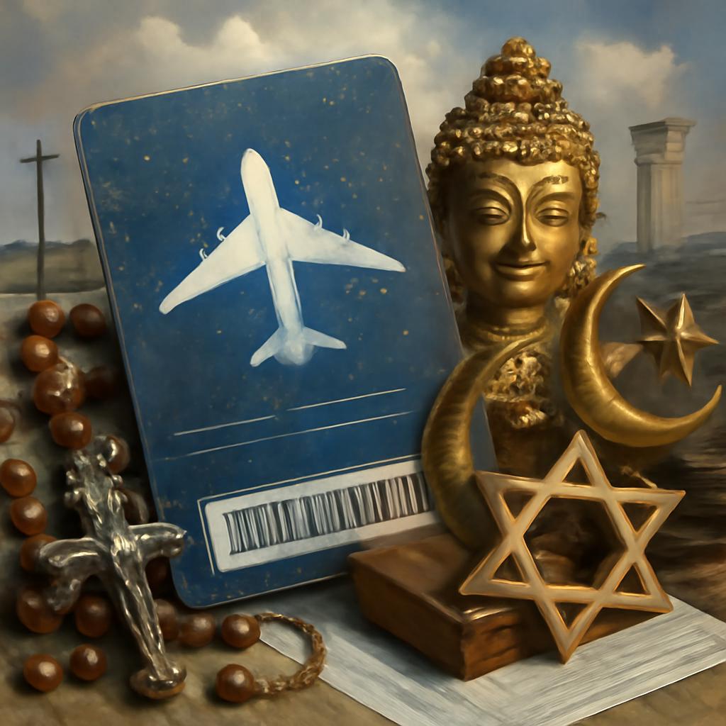 milhas para religiões