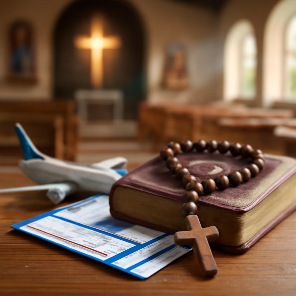 milhas para retiros e encontros religiosos