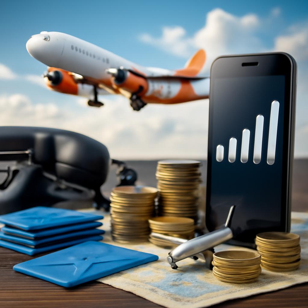 milhas para serviço de telefonia