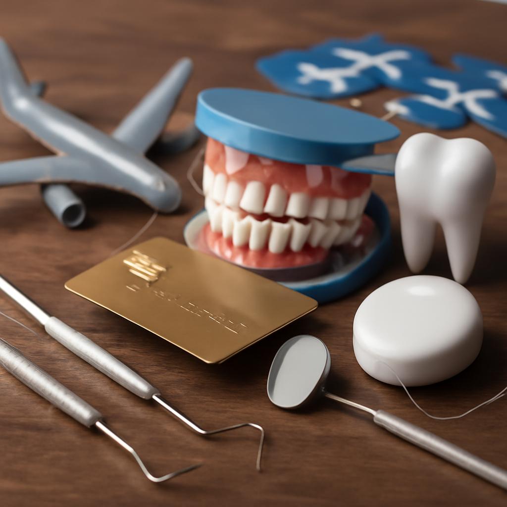 milhas para serviços de assistência odontológica e dentária