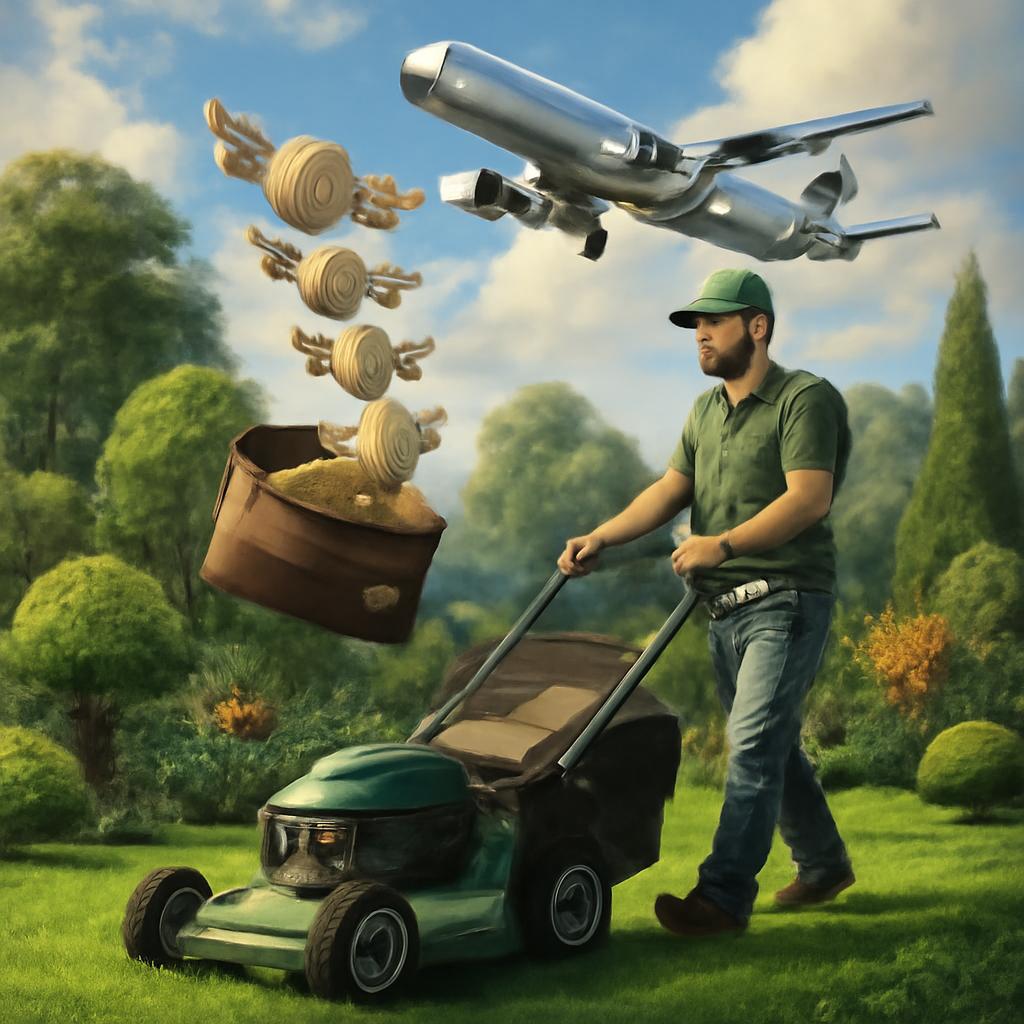 milhas para serviços de jardinagem