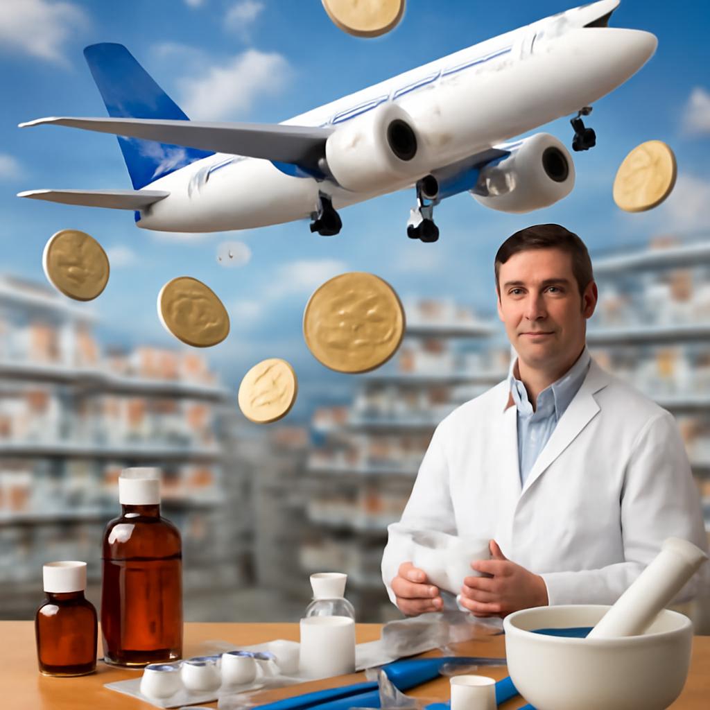 milhas para serviços farmacêuticos