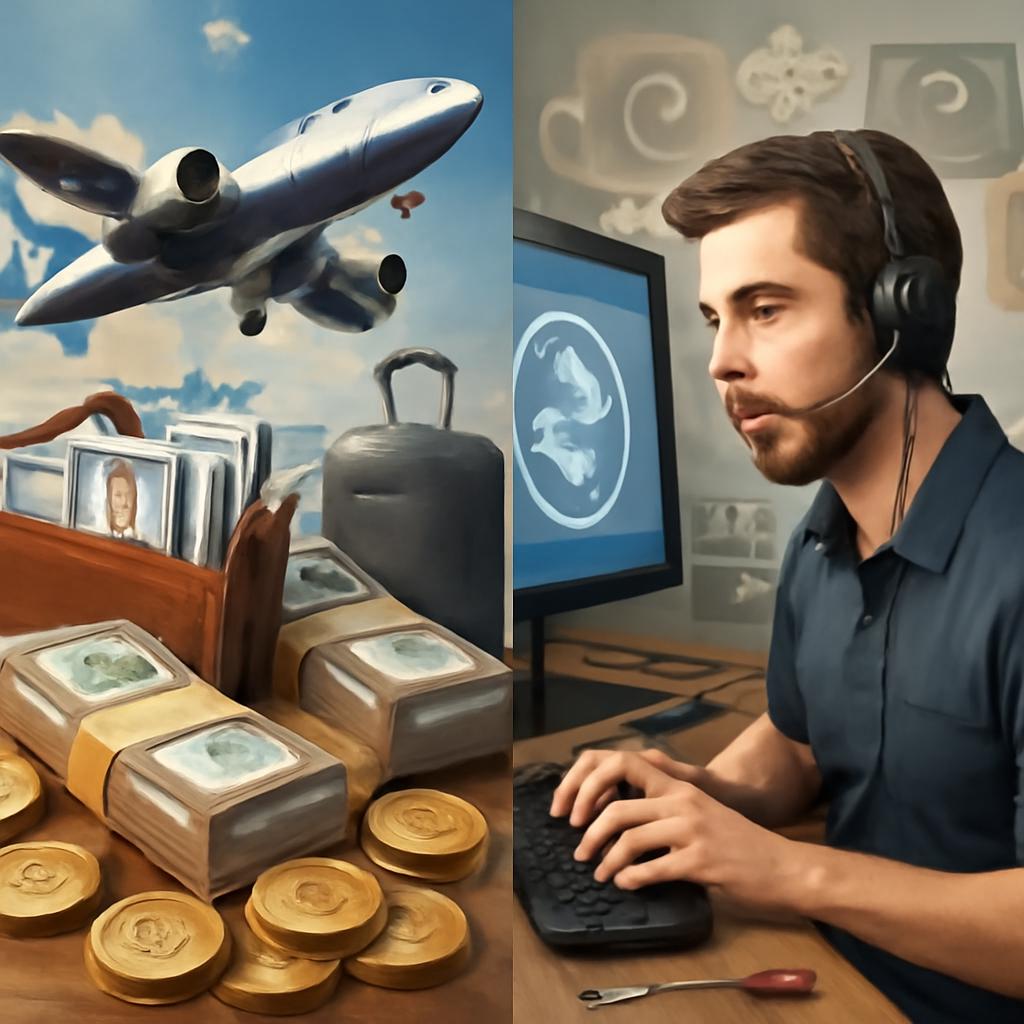milhas para suporte técnico