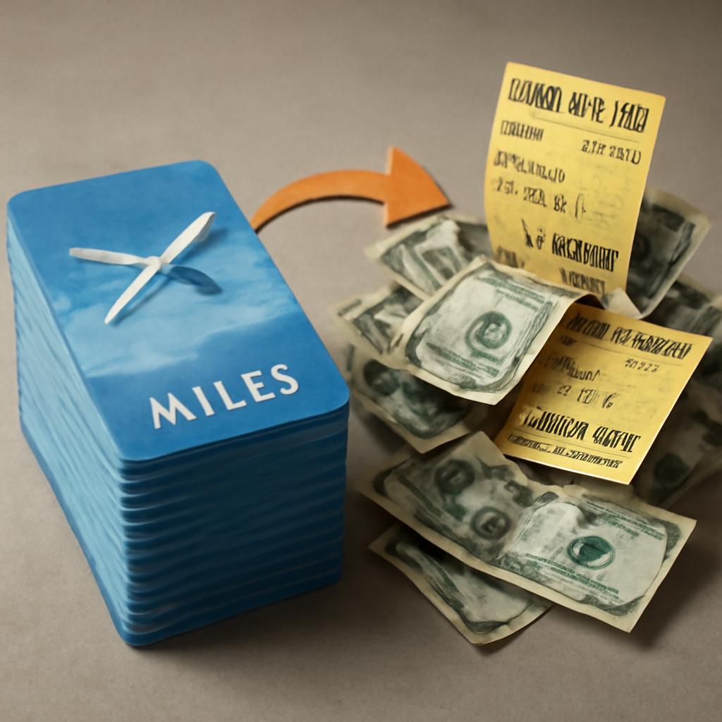 milhas para taxa de estacionamento