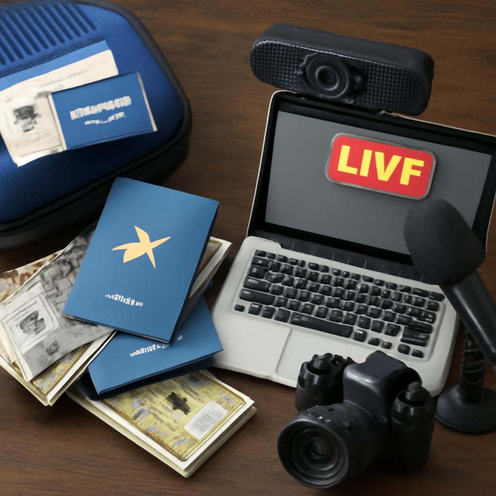milhas para transmissões ao vivo e lives
