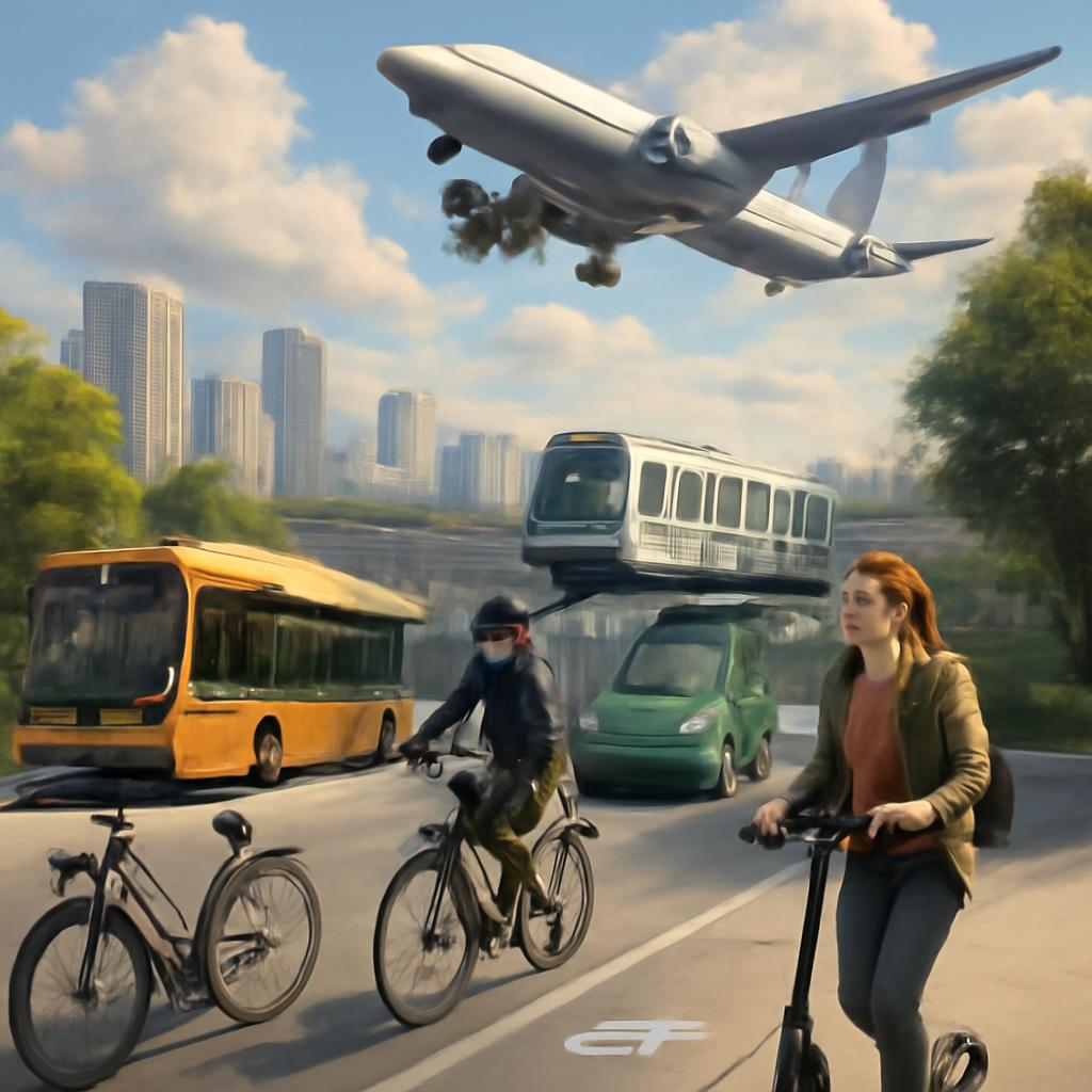 milhas para transportes alternativos