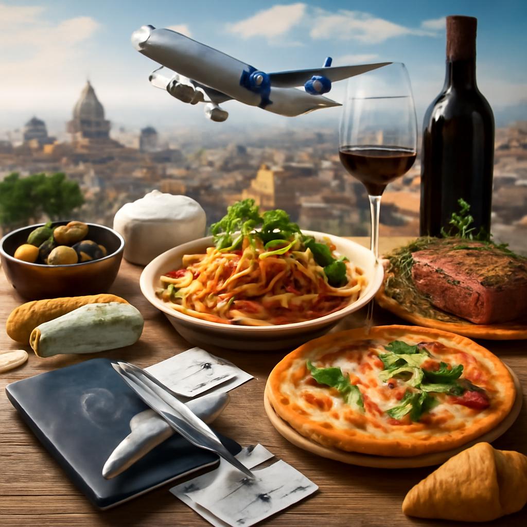 milhas para turismo gastronômico
