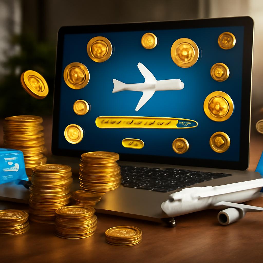 milhas para uso em plataformas online